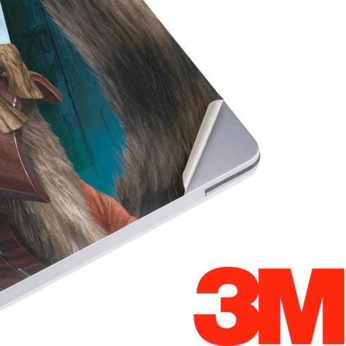 Marvel Rocket and Baby Groot Cosmic Bond Surface Laptop 2 Skin